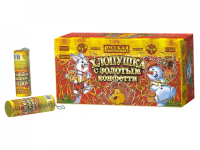 Хлопушка с золотым конфетти Хлопушки купить в Зиме | zima.salutsklad.ru