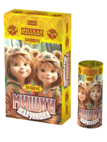 Мишки-шалунишки Пиротехнический фонтан купить в Зиме | zima.salutsklad.ru