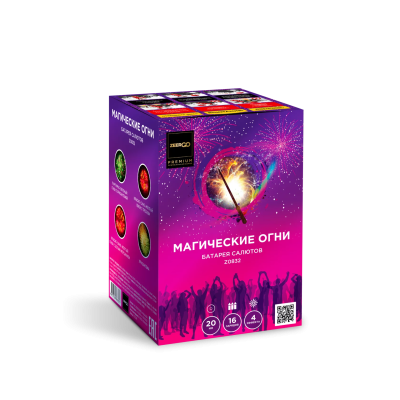 Магические огни Батарея салютов купить в Зиме | zima.salutsklad.ru