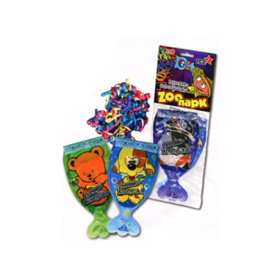 Зоопарк ТСЗ Надувная хлопушка купить в Зиме | zima.salutsklad.ru