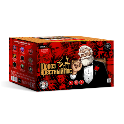 Мороз Крестный нос Батарея салютов купить в Зиме | zima.salutsklad.ru