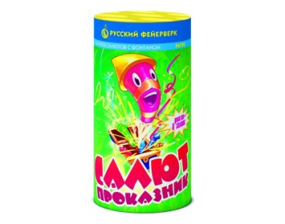 Салют-проказник Фонтан фейерверк купить в Зиме | zima.salutsklad.ru