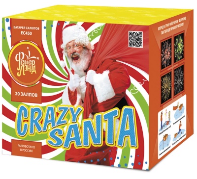 CRAZY SANTA Фейерверк купить в Зиме | zima.salutsklad.ru