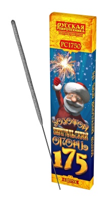 Золотой 175 мм. Бенгальские огни купить в Зиме | zima.salutsklad.ru